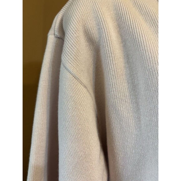 Vintage Michelle Stuart Pink Cardigan. Pockets Buttons Size Medium. Small Stain - Picture 6 of 15